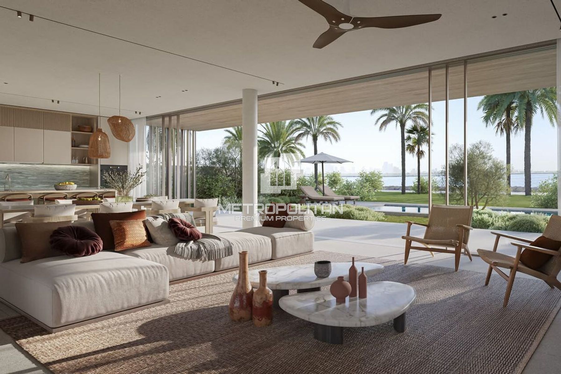 3BR Townhouse for Sale in Bay Villas, Dubai Islands - MPS-50873